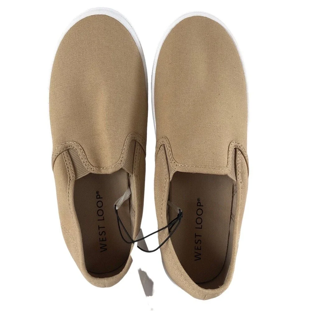 Women S West Loop Size Small 5/6 Slip On Tennis Shoes Sneakers NWT Brown… - Picture 5 of 16